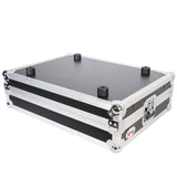 Prox Flight Case For Pioneer Ddj-Rev1 Digital Controller With Sliding Laptop Shelf - High-Density Protective Foam For Interior S
