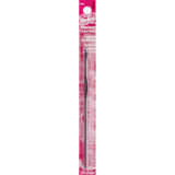 Susan Bates 5-1/2-Inch Silvalume Aluminum Crochet Hook, 4mm, Lavender