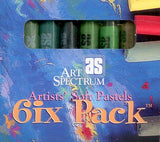 Art Spectrum Pastel Six Pack Summer Greens
