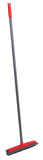 Dirt Devil Rubber Broom Animal Hair Rubber Wiper with Handle 120 cm Grey/Red
