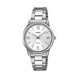 Casio Enticer Ladies Ltp-1303Dd-7Avdf Analog White Dial Women (A2478)