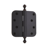Grandeur Hardware 833755 4 Acorn Tip Residential Hinge with 5/8 Radius Corners in Timeless Bronze