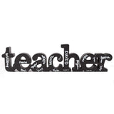 Chalktalksports Teacher Wood Words Ready To Autograph | Teacher Sign & Decor -Like New