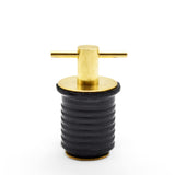 MARINE CITY 1-Inch Marine Boat Easy Use Strong and Sturdy Fine Finish Drain Plug with Innovative Design for Boat Yacht Kayak Mar