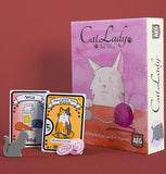 Aeg Cat Lady - Original Card Game, Collect And Rescue Cats And Strays, Family Fun, Cute Art, 2 To 4 Players, 30 Minute Play Time