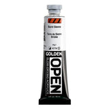OPEN SlowDrying Acrylics by GOLDEN, Burnt Sienna, 2 fl oz. tube, Professional Acrylic Paint, SemiOpaque