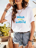 Kotty Women'S Cotton Blend Printed Oversized T-Shirts,Off WhiteApparel,XL