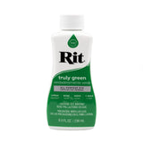 Rit Dye Liquid - Wide Selection of Colors - 8 Oz. (Truly Green)