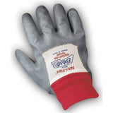 SHOWA 4000P Palm Coated Nitrile General Purpose Work Glove with Cotton Liner, Large (12 Pair)
