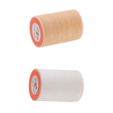 ATORSE 2X 0.8mm Round Polyester Waxed Thread Sewing Stitching DIY Craft