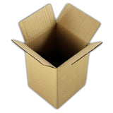 EcoSwift 1-Box 4x4x6 Corrugated Cardboard Packing Box Mailing Moving Shipping Box Carton 4 x 4 x 6 inches