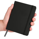Accuprints A6 Hard Bound Diary Size 6 X 4.2 Inches With 160 Pages | Notebook Diary With Elastic Lock Pu Leather Pocket Diary For