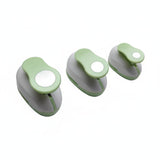 Snappsy Diy Crafting Circle Punch Set Easy To Use Round Shape Punch Clean Cut Round Hole Puncher Set Effortless Punching For Chi