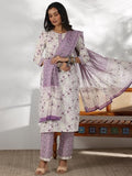 Libas Women'S Pure Cotton Kurta Set (49070_Off White Off White 2Xl
