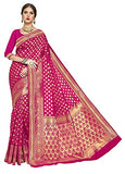 Glory Sarees Womens Kanchipuram Art Silk Saree With Blouse Piece (Kara115Rani_Rani)