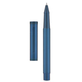 Hongdian Dark Blue Forest Rollerball Pen with Schmidt Black Ink Refill, Classic Design with Metal Case for Business Signature