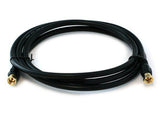 Rg6 Coaxial Cable W F Type 6Ft Black