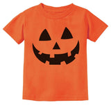 Tstars Jack O ' Lantern Spooky Pumpkin Face Shirt - Boys, Girls & Toddler Halloween T-Shirt for Kids 18M Orange