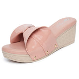 Ortho Joy Fancy Doctor Slippers || Comfortable Wedges Sandals For Women Stylish,Light Pink,3,B0B31Z1B7G