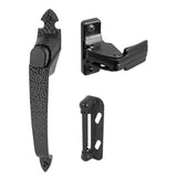 PrimeLine K 5079 Colonial Push Button Screen or Storm Door Latch, Black (Single Pack)