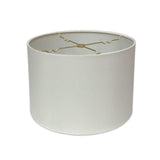 Royal Designs HB-610-12WH Shallow Drum Hardback Lamp Shade, 11 x 12 x 8.5, White