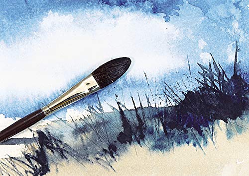 Sax Watercolor Paper, 140 Lb, 18 X 24 Inches, Natural White, 50 Sheets - 443675