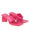 Shoetopia Women'S Block Heel Sandal,Pink,7,B0BSC9VJR6