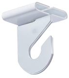 GlossyEnd Pack of 50 Pairs High Strength Aluminum Two Piece Ceiling Hooks for DropCeiling TBars, 50 Right and 50 Left, White