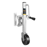 Torin 1000 lbs Trailer Jack with Wheel, Heavy Duty Swivel Boat Trailer Jack Single Whee, 10 Lift, Bolt-on Trailer Tongue Jack fo
