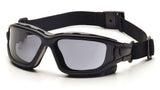 Pyramex IForce Slim Black Frame Gray AF Lens Sealed Eyewear