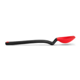 Dreamfarm Mini Supoon Non-Stick Sit-Up Silicone Scraping Cooking Spoon, Jar Scraper Measures 5ml Tsp - 8 Red