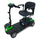 EV Rider MiniRider Lite 4-Wheel Mobility Scooter with Basket, 12Ah Battery, Swivel Seat - Weight Capacity 280Lbs. - Pearl Green