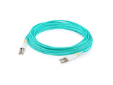 Addon 1M Lc To Lc Aqua Om4 Duplex Ofnr (RiserRated) Taa Fiber Patch Cable