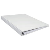 17 x 11, 1 AngleD Ring White Vinyl View Binder (615980)