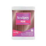 Polyform Premo! Sculpey Polymer Clay 2 Oz: Bronze