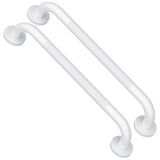 2 Pack 16 Inch Oil Rubbed White Shower Grab Bars w/Anti-Slip knurled Grip, iMomwee Stainless Steel Wall Mount Bathroom Safety Ba