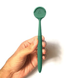 Age Ayurveda Nava Dual Sided Tongue Cleaner Scraper & Massager For Complete Oral Care (Green)