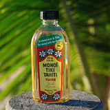 Monoi Tiki Tahiti - Tiare Coconut Oil - Original Tahitian Gardenia Fragrance - For Hydrated Skin and Hair - 4 fl. oz. (Pack of 2