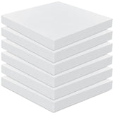 Frienda 6 Pack 2 X 26 X 26 Upholstery High Density Foam Cushion White Square Seat Replacement Cushion or Commercial Use Stuffing