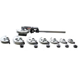 KAKA INDUSTRIAL MY22 Compact Bender Kit, Manual Pipe Tube Bending Kit With 8 Dies, for Tube and Pipe Bending