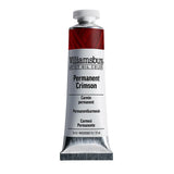 Williamsburg Artist Oil Colors by GOLDEN, Permanent Crimson, 37 ml tube, Professional Oil Paint, Transparent