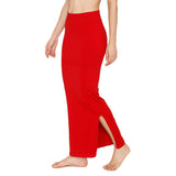 Zivame All Day Slit Mermaid Saree Shapewear For Women - Red Bud