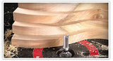 Amana Tool 45479 Carbide Tipped Flush Trim Plunge Template 9/16 D x 3/4 CH x 1/4 Inch SHK w/ Upper Ball Bearing Router Bit