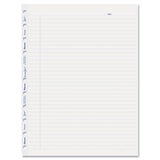 Blueline MiracleBind Notebook Refill Sheets Ruled 11 H x 9.06 W x 0.13 D 50 Sheets (AFR11050R) , White
