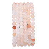 BEADIA Natural Pink Aventurine Jade Stone Round Loose Semi Gemstone Beads for Jewelry Making 4MM 38cm/Strand