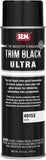 SEM 49153 Trim Black Ultra, Black Spray Paint with Gloss Finish| Designed for Plastic, Aluminum, Steel and Stainless Steel, 14.5