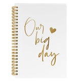 ANIANG Wedding Notebook Journal, Wedding Engagement Gifts 5.5inchx8.3inch 164pages Lined Notebooks College Ruled, WeddingPlanner Book 