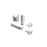 PrimeLine R 7137 225/8 In., Galvanized Steel, Monorail Drawer Slide Kit (Single Pack)