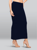 Lyra Lycra Saree Shapewear Petticoat For Womens Sarees Deep Navy