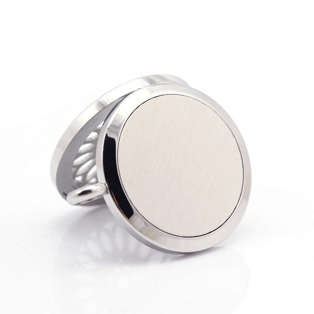 Stainless Steel Heart Aroma Therapy Aromatherapy Essential Oil Diffuser Necklace Locket Pendant
